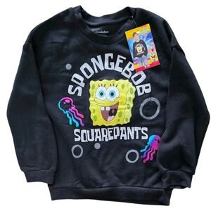NWT Spongebob Squarepants Hooded Sweatshirt Unisex Size 8 - Sold out print!